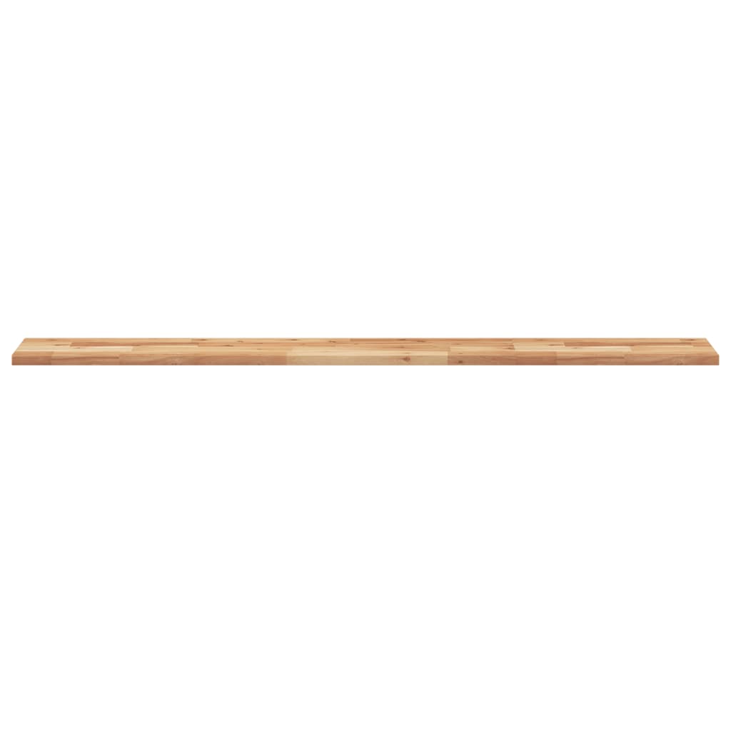 2 pcs Étagères murale | Étagère flottante | Étagères de rangements 120x20x2 cm acacia massif à l'huile CFW25722 - 4
