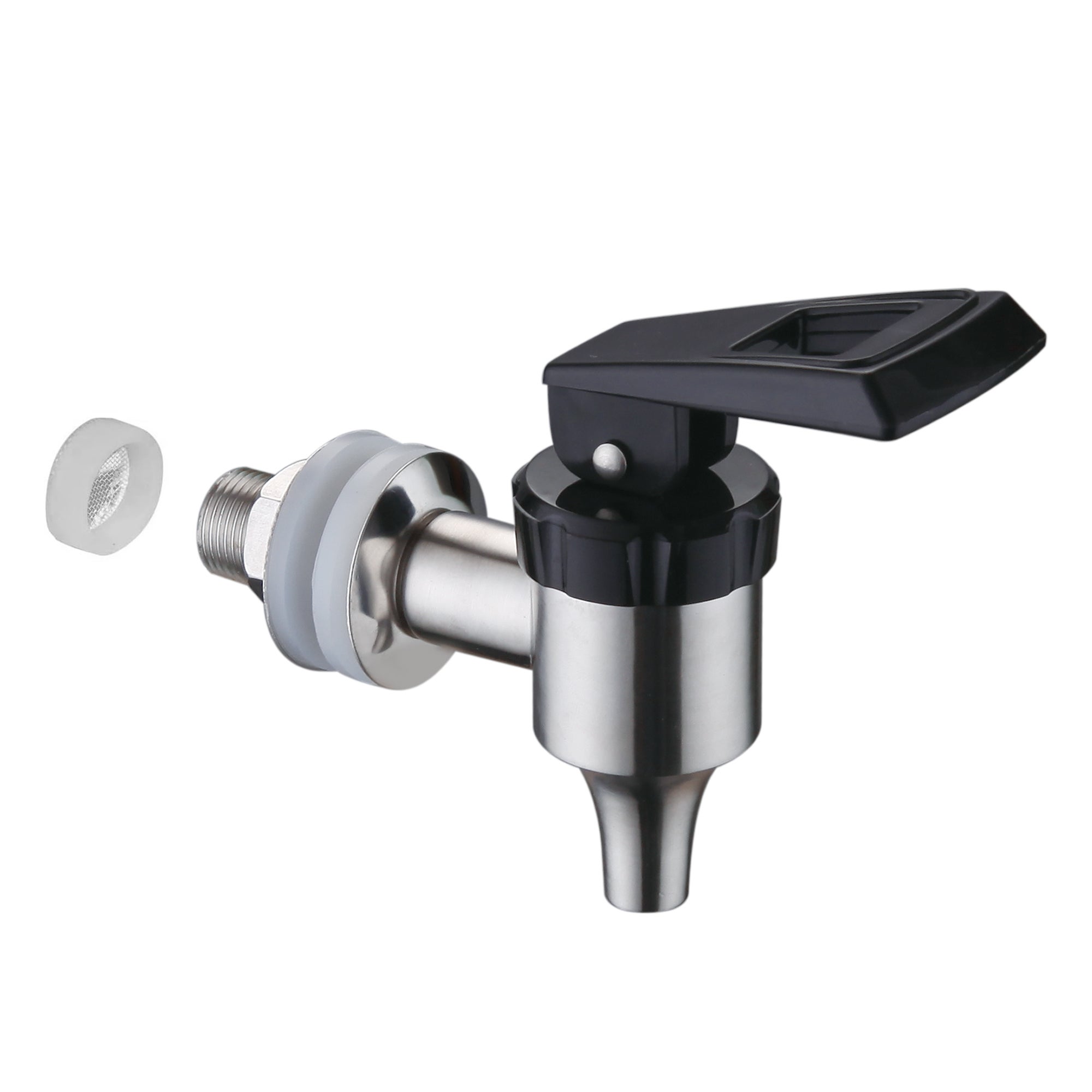 Robinet Distributeur Boisson Acier Inoxydable - Pour Vin, Bière, Jus - Robinet Rechange