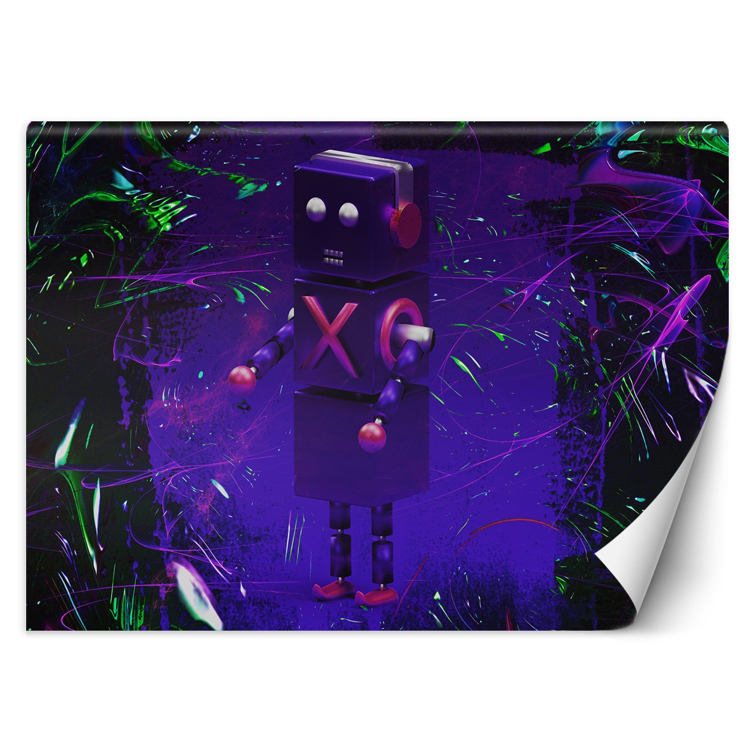 Fototapeta, Robot dla gracza symbole 450x315