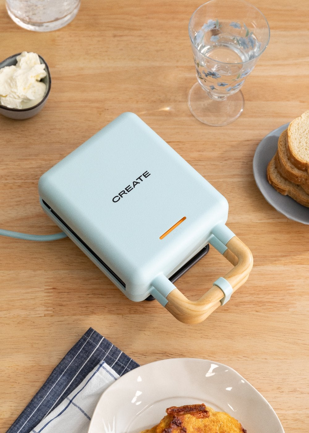 CREATE - STONE STUDIO - Sandwichera grill y gofrera de placas intercambiables - 2