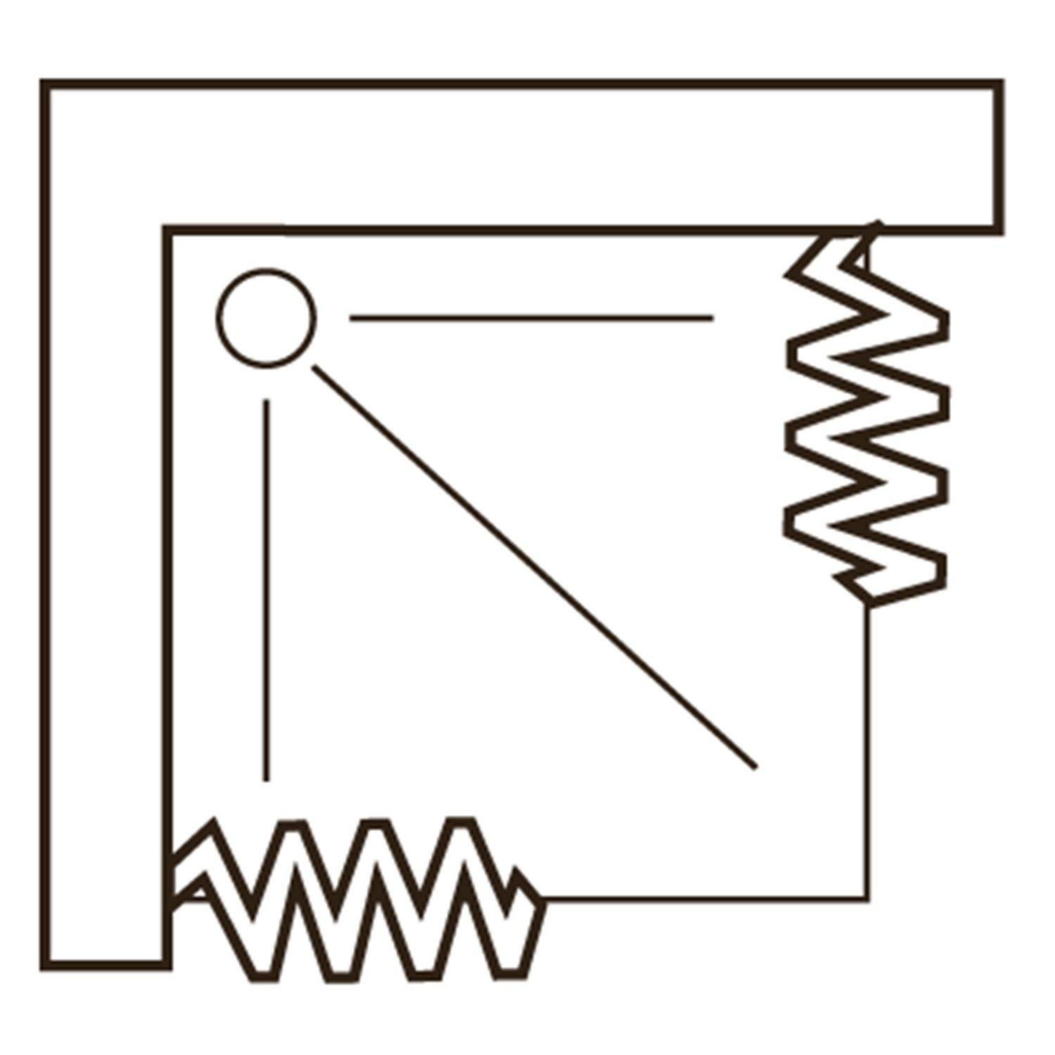 Mampara de Ducha 70x80 CM 185 de PVC mod. Acquario con apertura Central - 9