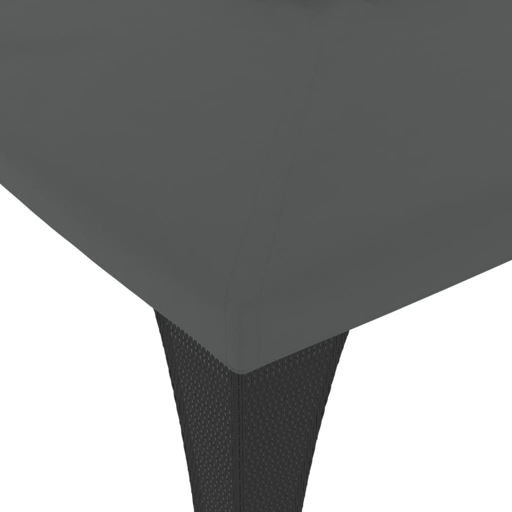 Gazebo com telhado duplo 3,98x2,98 m aço antracite CFW310778 - 6