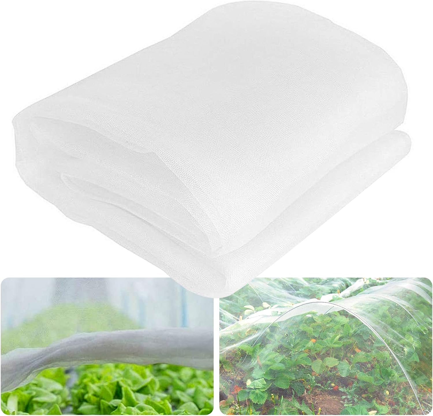 Filet de protection anti-insectes à mailles fines 3×5, filet de ...