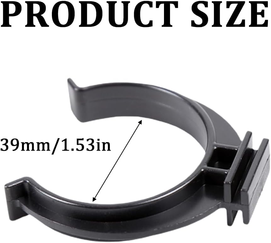 Lot de 10 clips pour plinthes, clips pour plinthes de cuisine, clips pour plinthes de salle de bain, clips pour plinthes de cuisine, attaches - 2