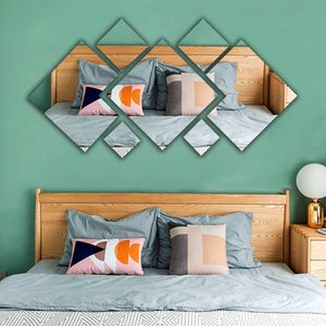 24 Stickers Miroir Acrylique Ronds - Autocollants Muraux Amovibles Pour Déco Salon, Chambre, Salle De Bain