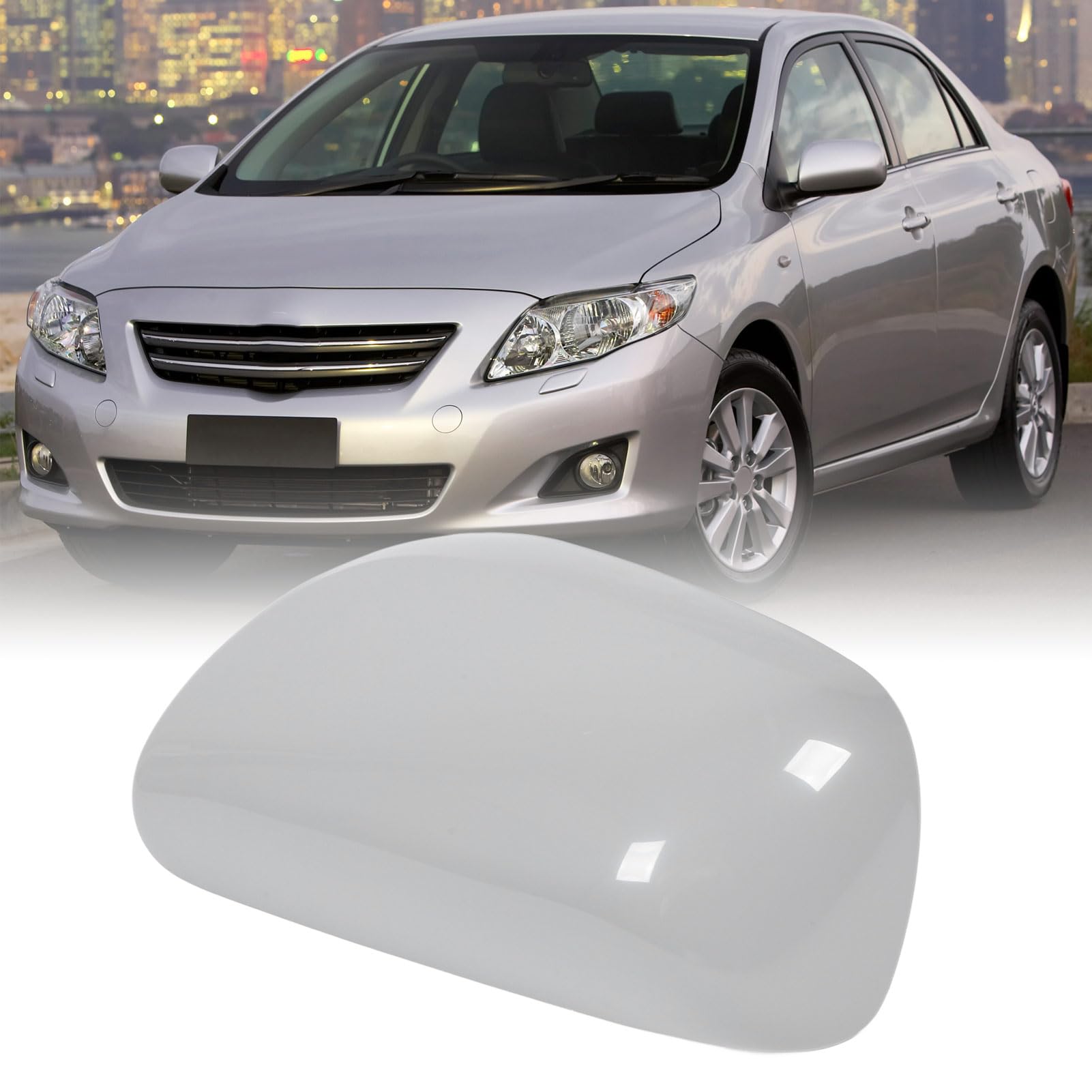 Coprispecchietto retrovisore laterale antigraffio, elegante, ad alta resistenza, coprispecchietto esterno per veicolo (sinistra: 87945‑02910) - 3