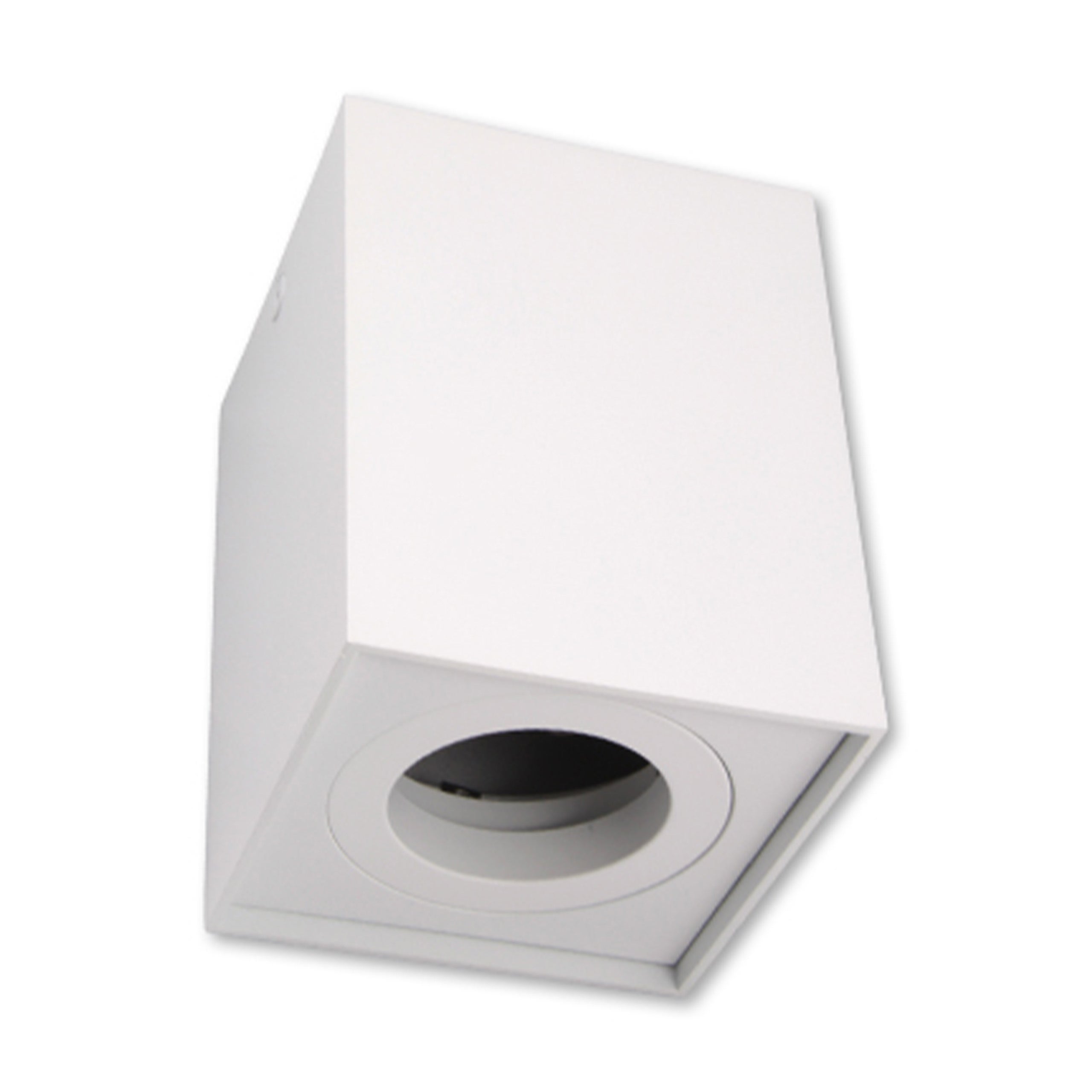 Oprawa natynkowa LED GU10 8,3x8,3x1cm kwadratowa biała IP20 lampa sufitowa MasterLED
