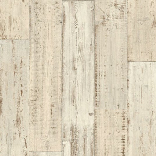 Sol Vinyle - Imitation parquet bois peint vieilli - 2m x 4m