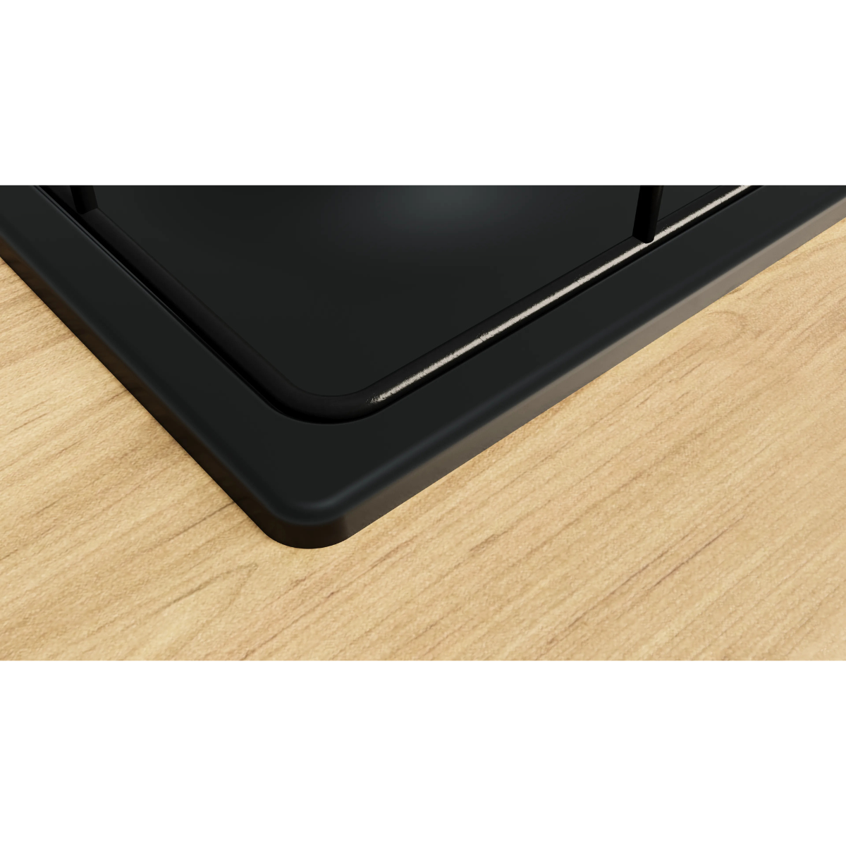 Table de cuison gaz 60cm 7500 w.4 feux noir - Bosch PBP6B6K80 - 3