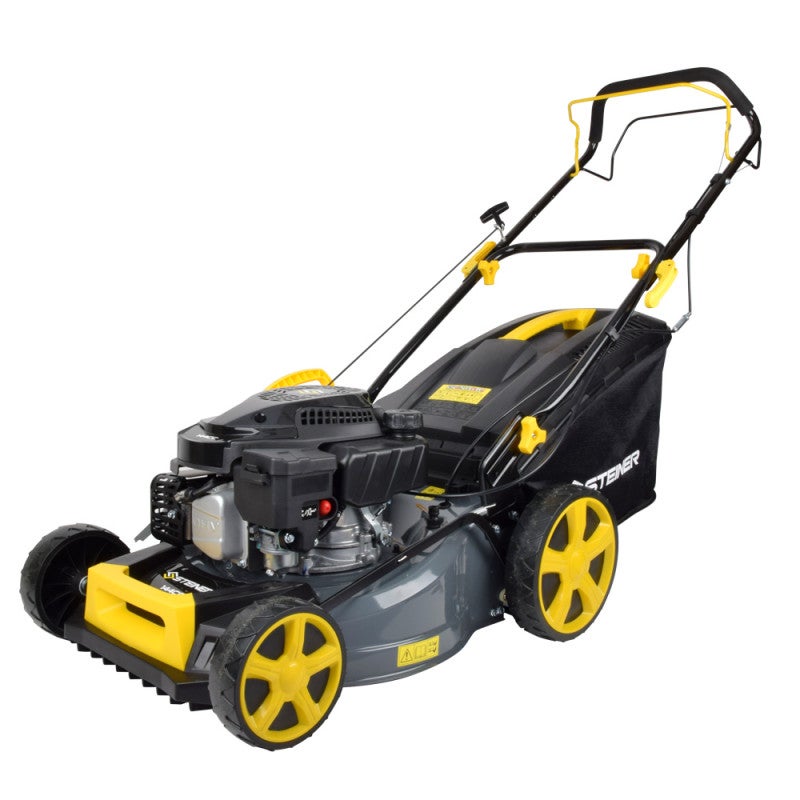 Tondeuse thermique tractée 4 en 1 mulching 46 cm 4CV 144cm³ STEINER - 4