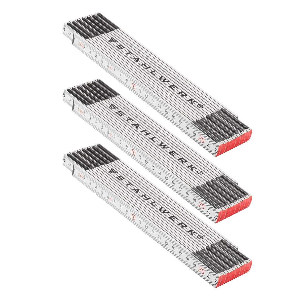 Righello Pieghevole Dilightnews - 2 Pezzi Da 1 Metro Con Blocco Angoli 90/180° Per Piastrelle E Fai Da Te - Foto 9