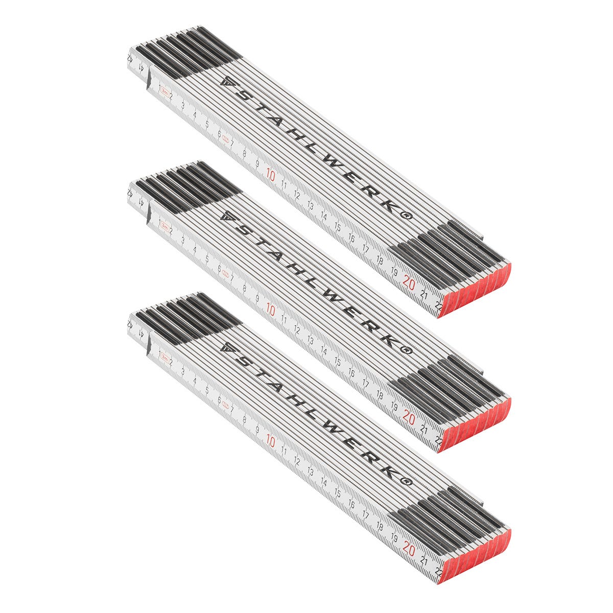 Righello Pieghevole Dilightnews - 2 Pezzi Da 1 Metro Con Blocco Angoli 90/180° Per Piastrelle E Fai Da Te - Foto 9