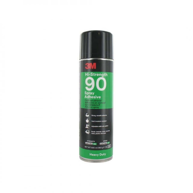 Colle en aérosol 3M Hi-Strength 90 haute résistance