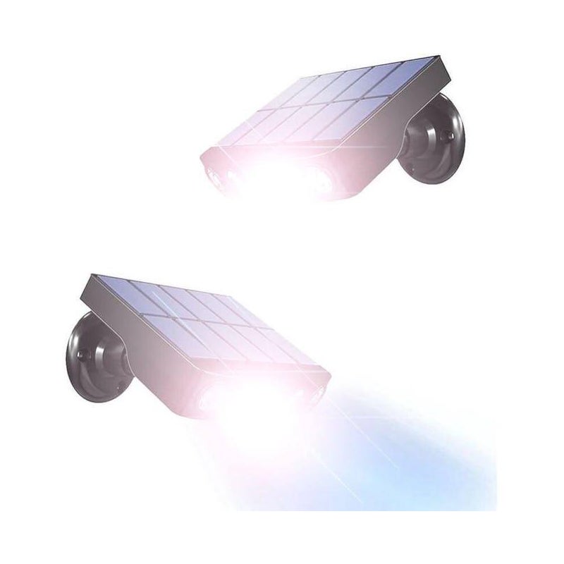 Lampa Solarna Zewnętrzna sztuki Lampa Solarna Zewnętrzna z Detektorem Ruchu Spot Solarny Zewnętrzny Czarny Klasa energetyczna A