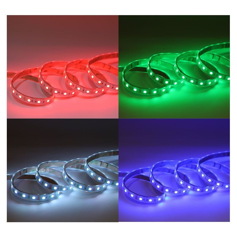 Ruban LED 5m 12V RGB IP68 150 SMD 5050 LEDS Ruban LED 5m 12V RGB IP68 150 SMD 5050 LEDS