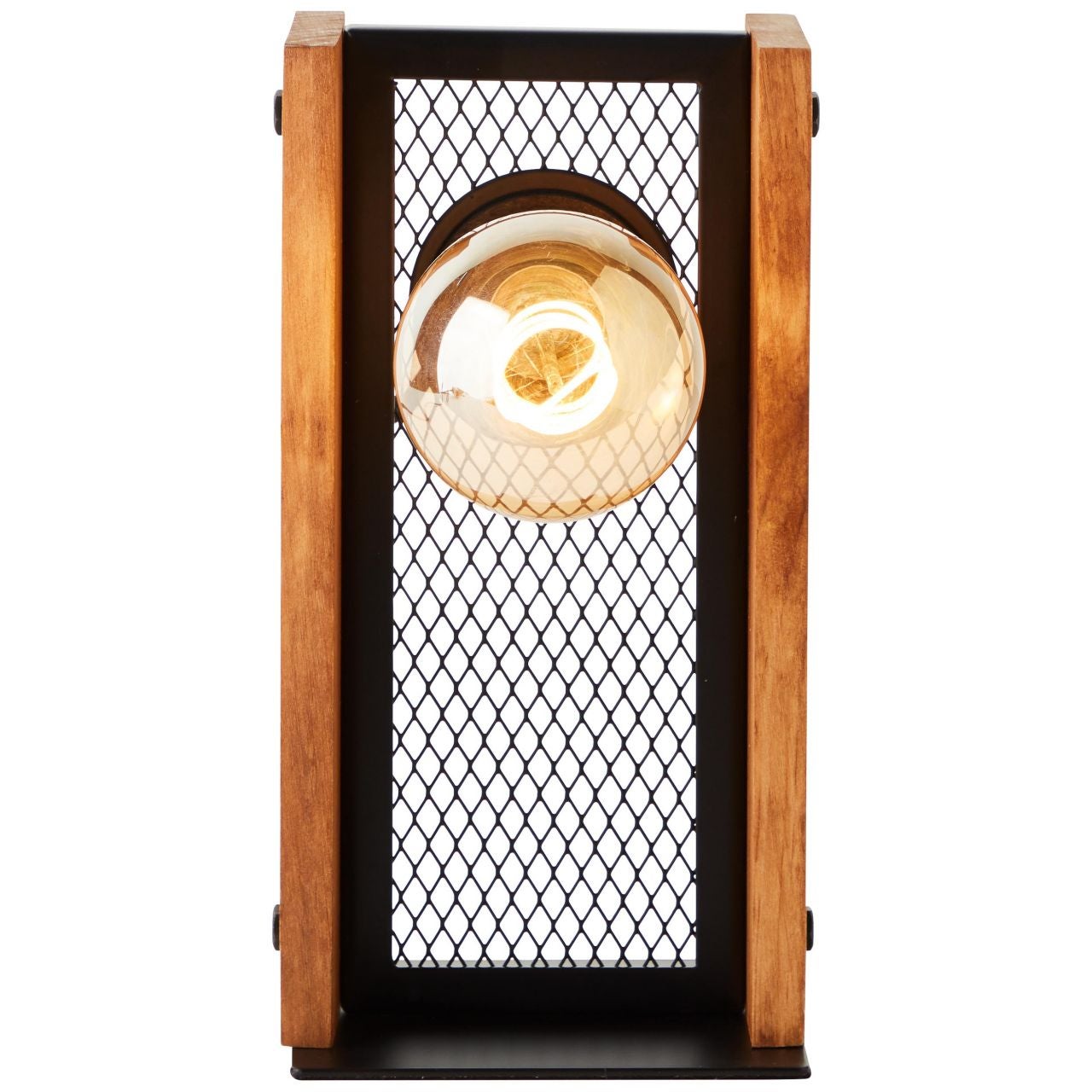 Lampa Brilliant Tyas spot tube 2 żarówki czarne złoto aluminium/czarny plastik 2x D45, E14, 28 W