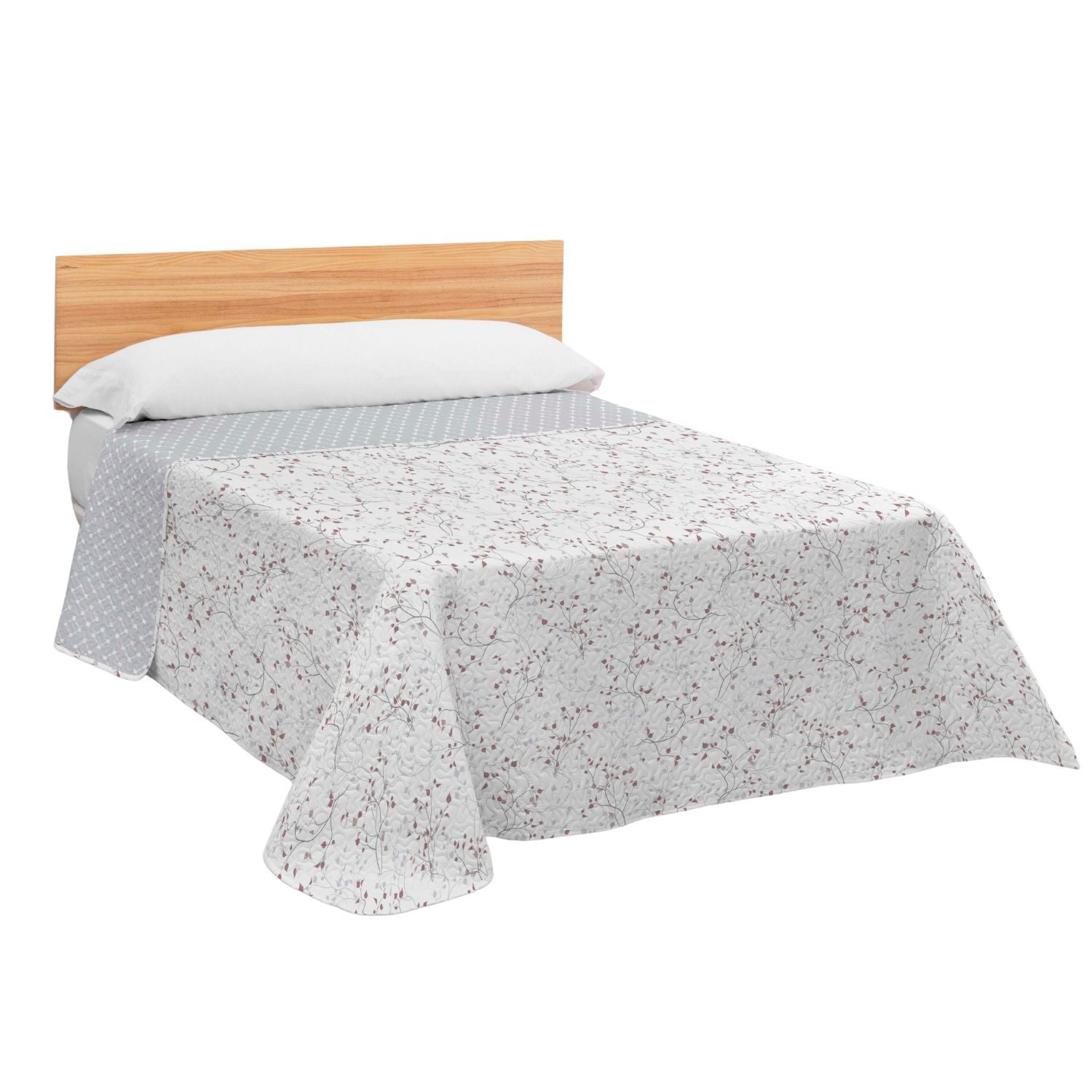 Colcha Bouti Reversible Doble Cara Caris Cama 150cm Donegal Collections - 6
