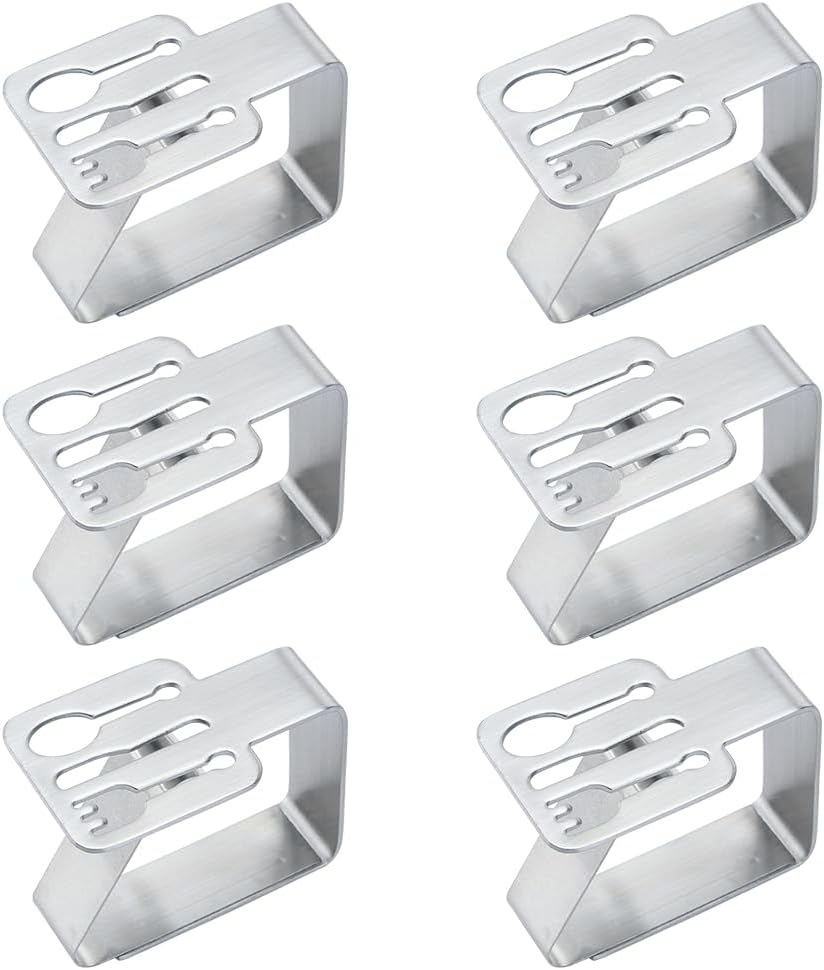 Tongboke 30 Pcs Pince A Pour Nappe De Table Epaisse, Pince Nappe L'intérieur Et Exterieur En