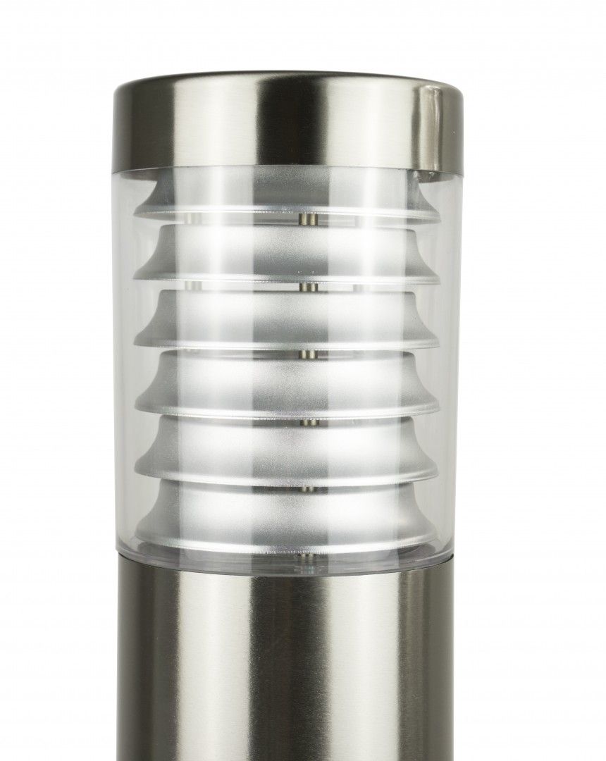Lampa ogrodowa stojąca Joy srebrna 1xE27x60W IP44 wym: 75 x 11,4 x 11,4 cm metal SU-MA
