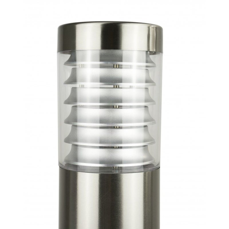 Lampa ogrodowa stojąca Joy srebrna 1xE27x60W IP44 wym: 75 x 11,4 x 11,4 cm metal SU-MA