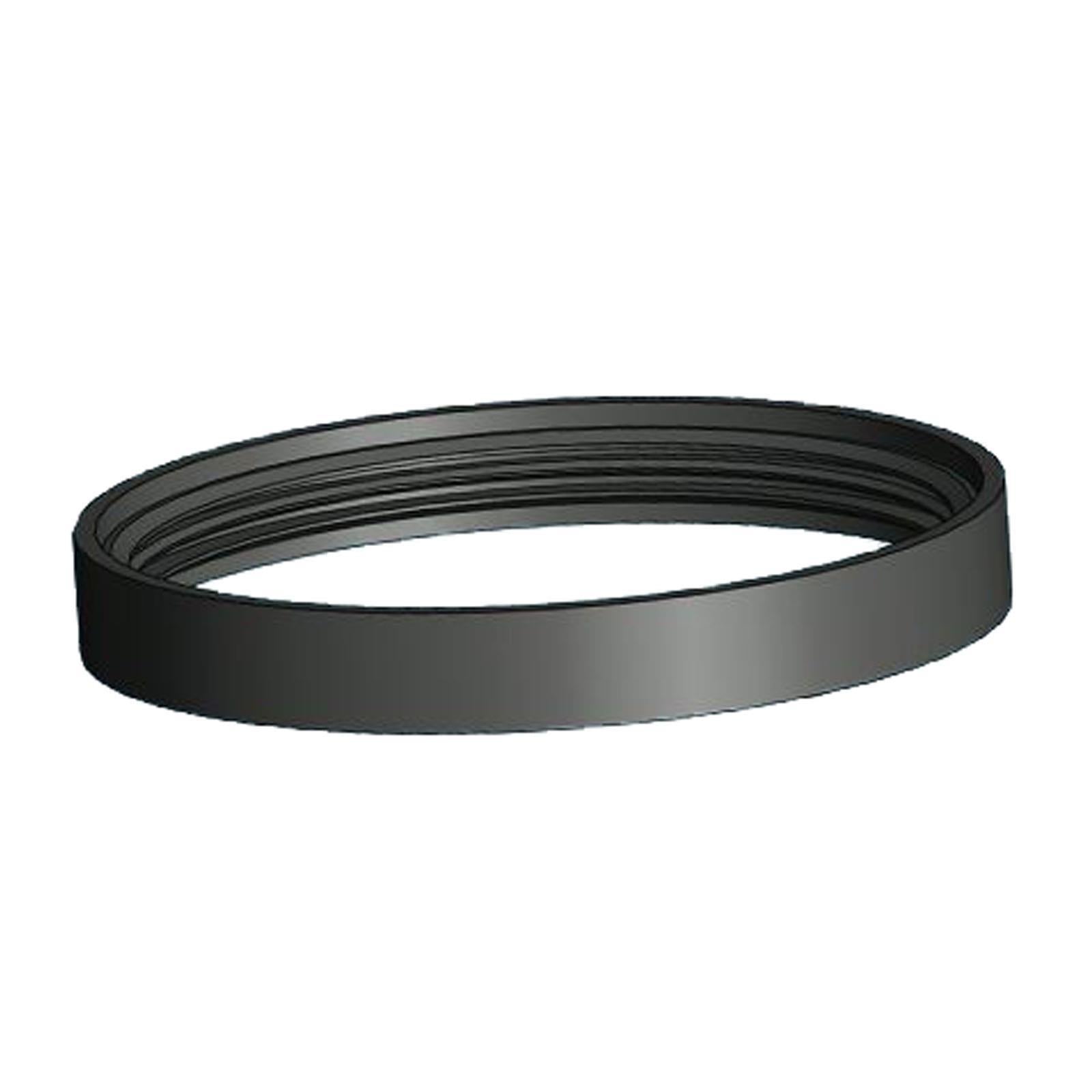 Guarnizione di tenuta ALA Ø8 cm in silicone nero per stufe a pellet – A.L.A. - 2