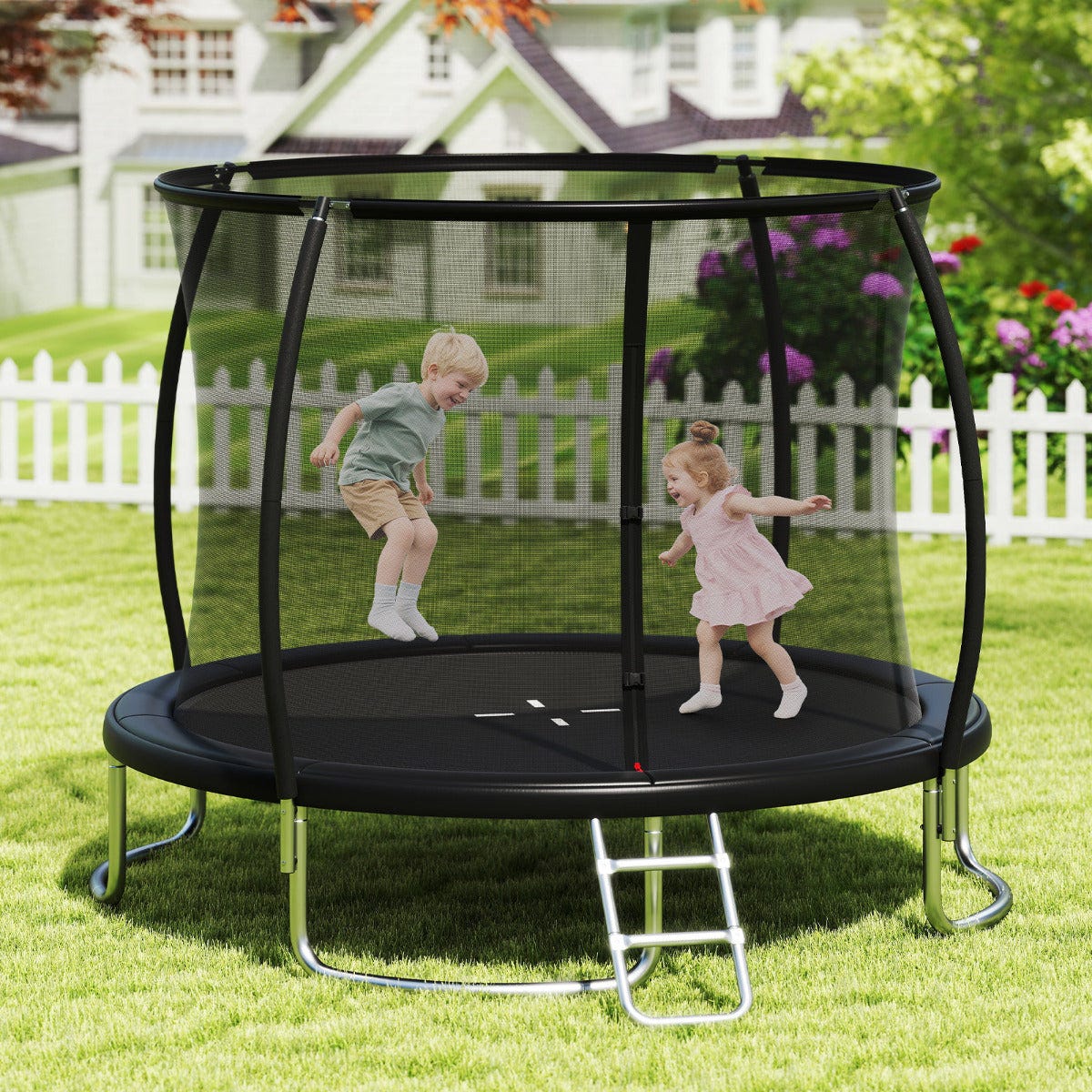 Rete Trampolino Elastico 305 6 Pali Rete Trampolino Elastico 305 6 Pali
