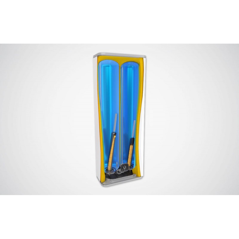 Chauffe-eau électrique Linéo connecté vertical mural multiposition blanc 80L - ATLANTIC - 157209 - 7