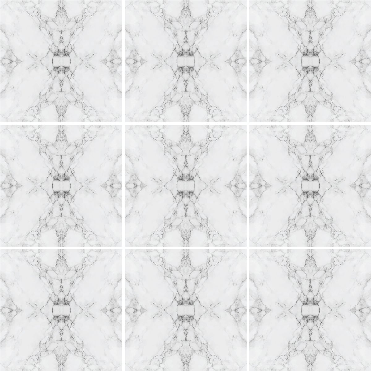9 adesivi piastrelle di cemento effetto marmo - Sticker adesivo - adesivi murali - 9stickers20x20cm - 4