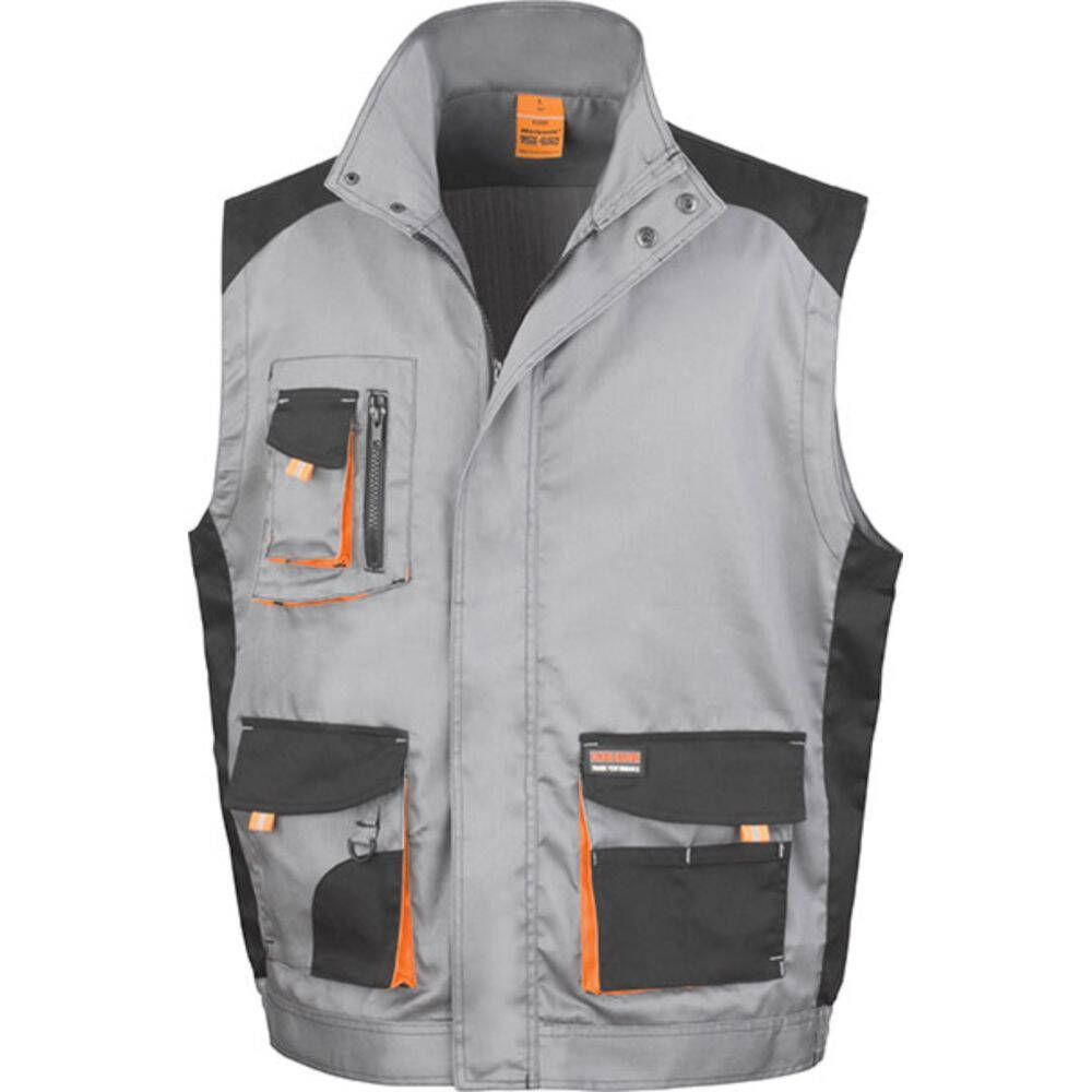 Gilet matelassé sans manches réversible noir/gris LMA REBEL - Gilets de travail - LMA Lebeurre