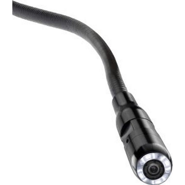 Głowica kamery kabel L.90cm głowica kamery D.17mm 4 diody LED z kablem RIDGID
