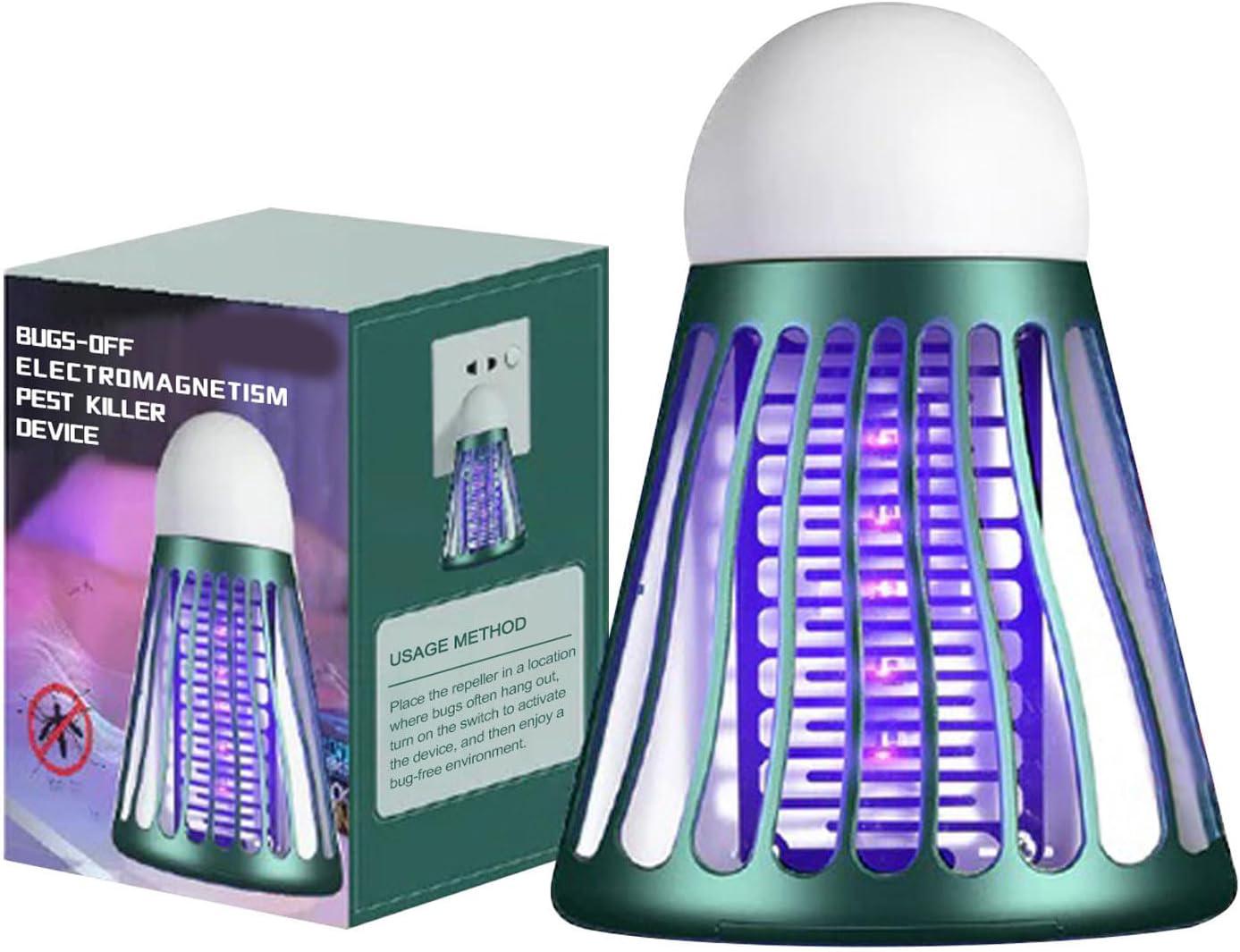 Lampe Anti-Moustique USB - Silencieuse, Sans Produit Chimique - Pour Intérieur & Extérieur - 12