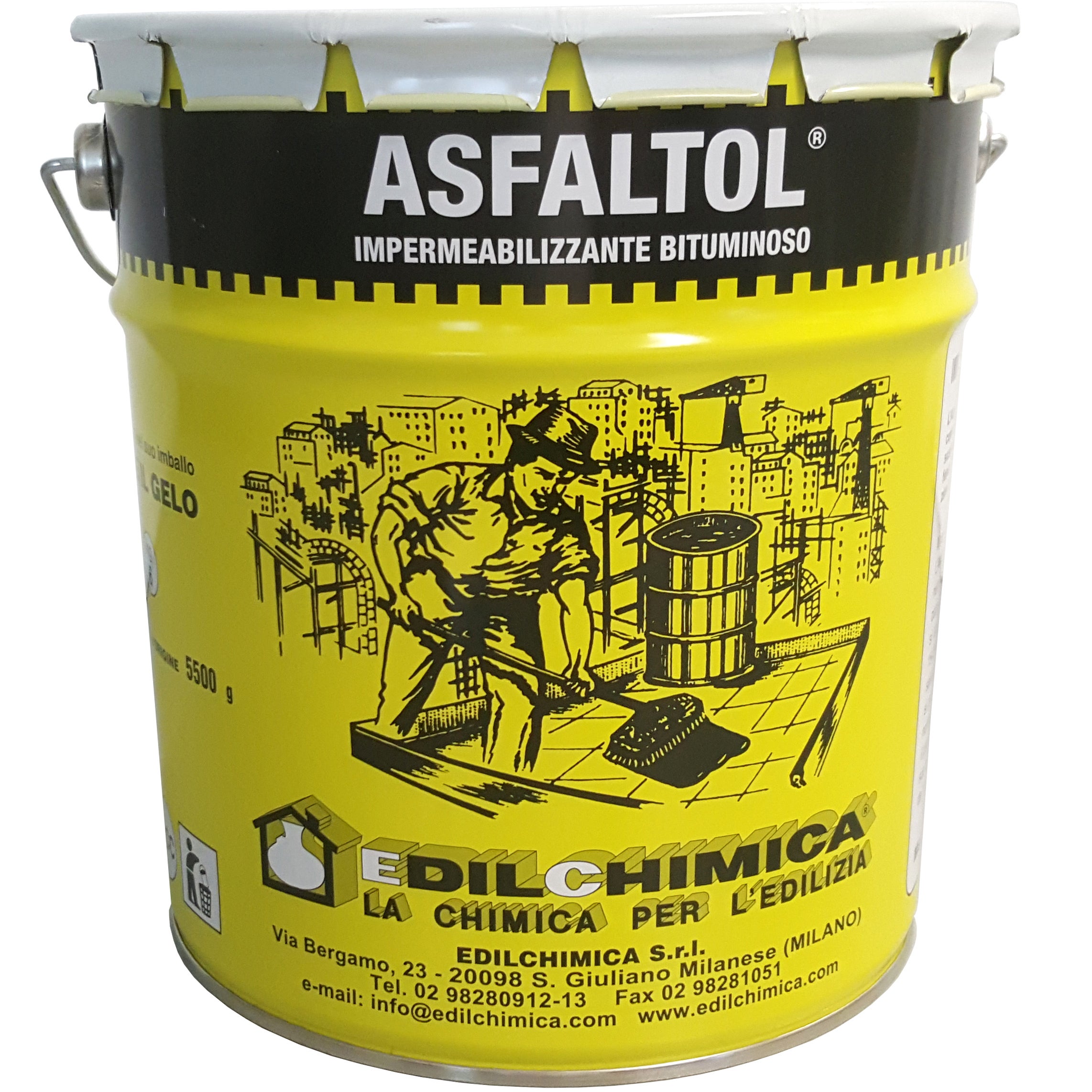 Outras  Asfalto En Frío Asfaltol 6,0 Kg, Impermeabilizante Eficaz , Leroy Merlin