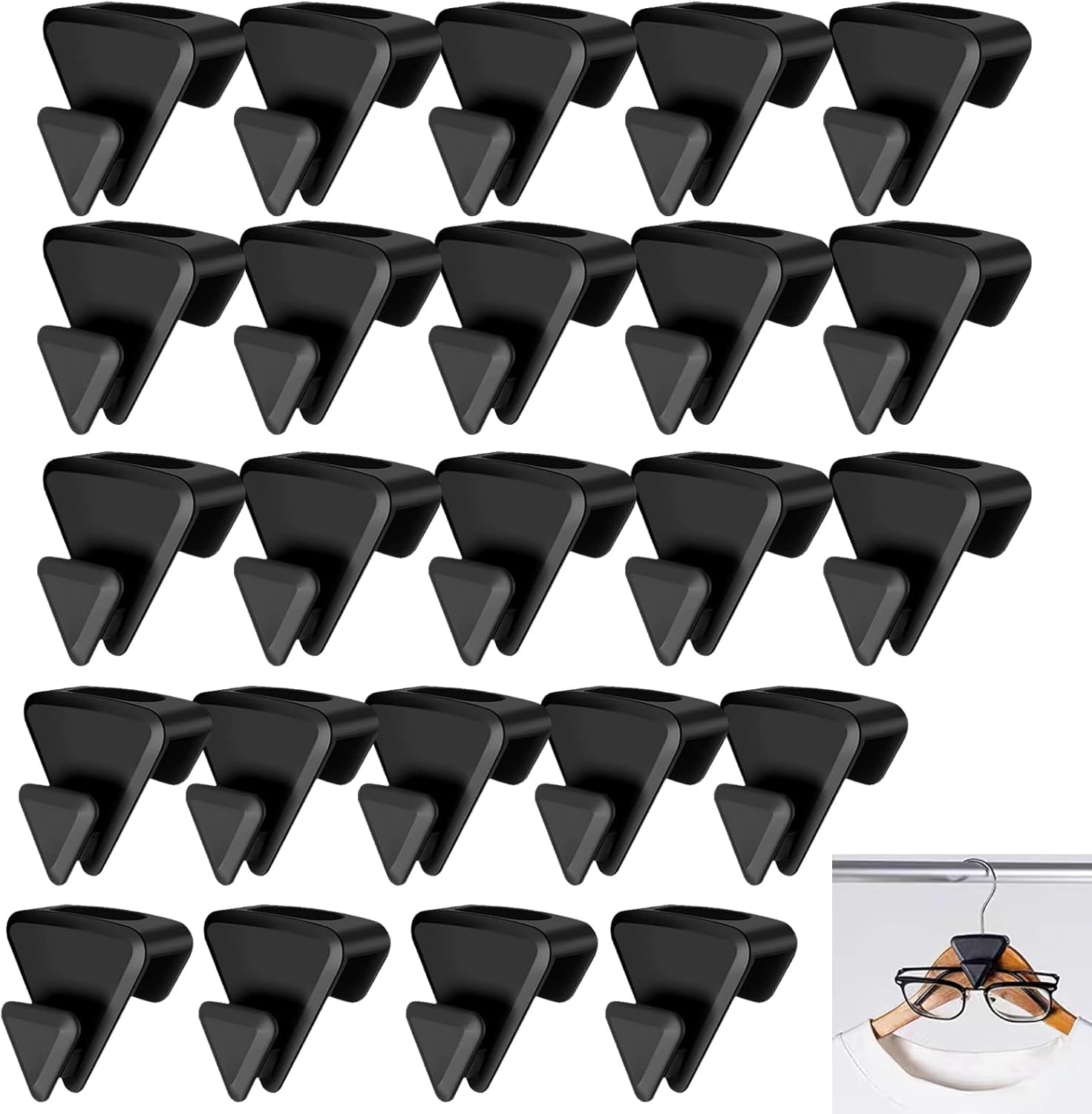 24 Crochets Cintres De Sécurité Blancs 22mm – Onestopdiy, Acier Résistant