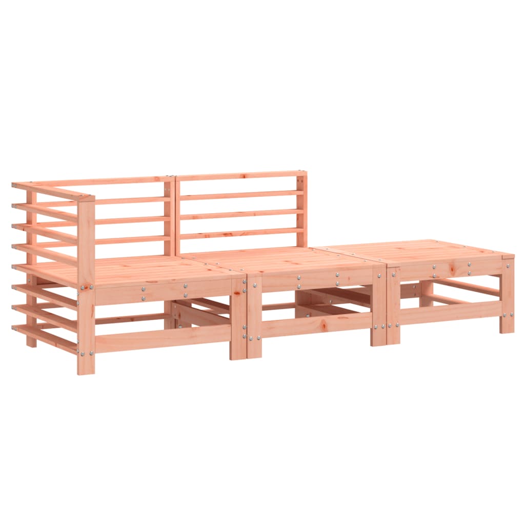 Jet-Line Ensemble Bistro 3 Pièces Jardin Balcon – Table Ronde + 2 Chaises Pliantes Blanc, Acier Revêtu, Résistant Intempéries, Idéal Petit Espace