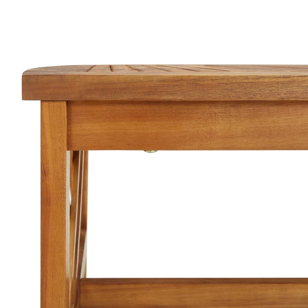 Maison Exclusive - Salon de jardin 2 pcs avec coussins bois d'acacia solide - 8