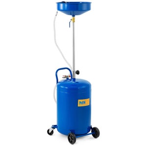 CRILSTYLEO Bac De Vidange Huile 10 L – Récipient PE Noir Pour Voiture & Camion – Facile à Nettoyer & Ranger