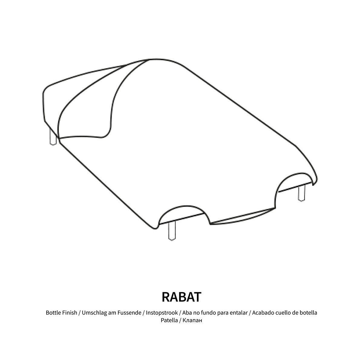 Housse de couette pur coton imprimé pois, Clarisse - Nude/blanc - 200 x 200 cm - 7