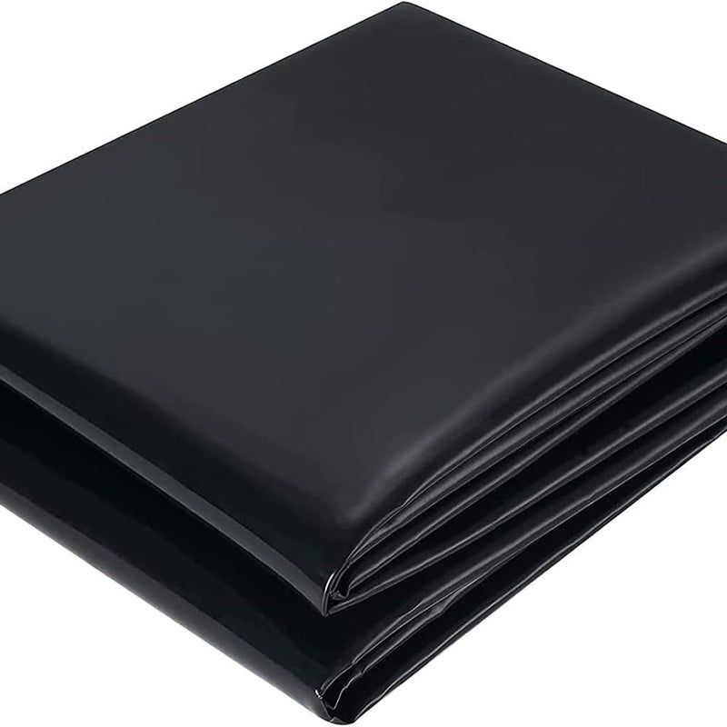 Wyściółka do oczka wodnego z polietylenu, 2 m x 2 m, trwała, elastyczna, wstępnie uformowana wyściółka do oczka wodnego, wodospadu ogrodowego