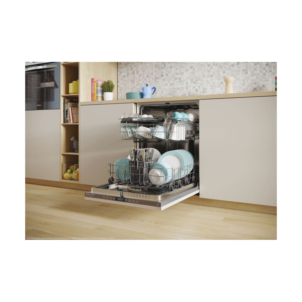 Lave vaisselle encastrable CANDY CI 3C6F0A Rapido' - 3