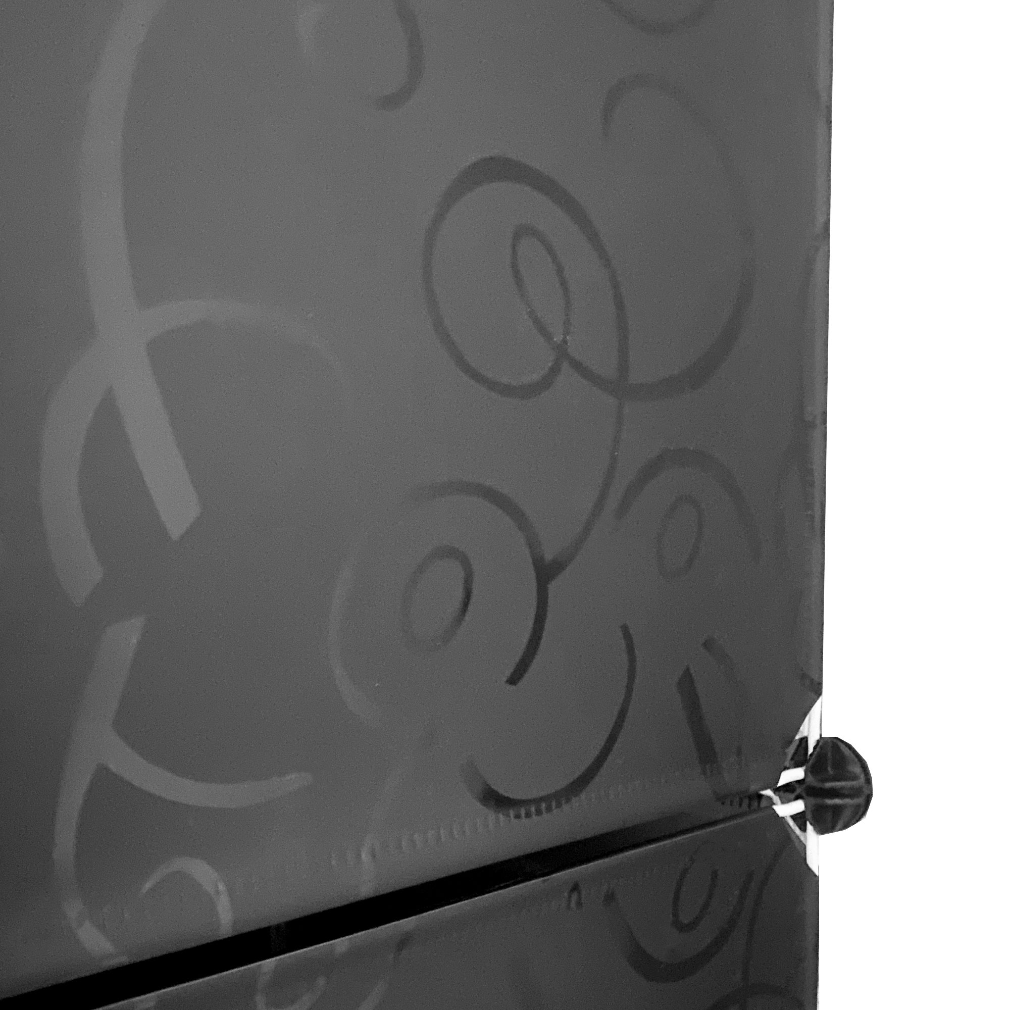 Armoire Dressing Cube Personnalisable Coffret Premium 20 Cubes/Portes 180x144x35 cm Noir - 7