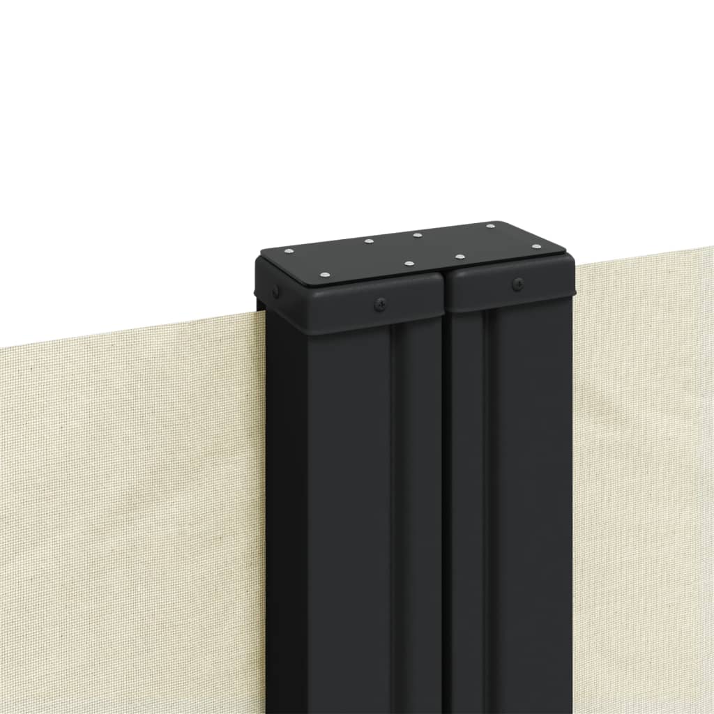 Toldo lateral | Toldo exterior | Toldo parasol retráctil crema 200x600 cm CFW404455 - 7