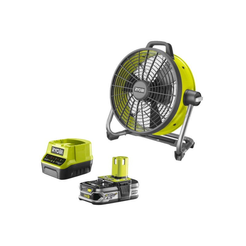 Adaptateur Secteur Pour Ventilateur Canon à Air Ryobi PCL813 18V One+ Hybride Whisper - Occasion
