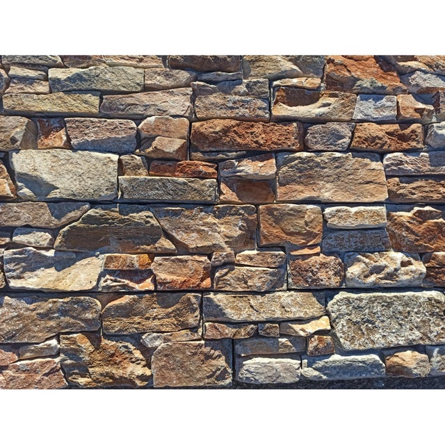 Parement Rustic Panel Automne - support béton et agrafe