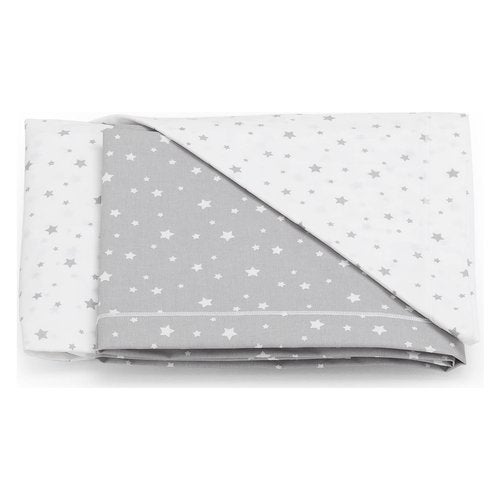 Italbaby sábana de cuna 020.1007.004 estrellas juego de 3 piezas