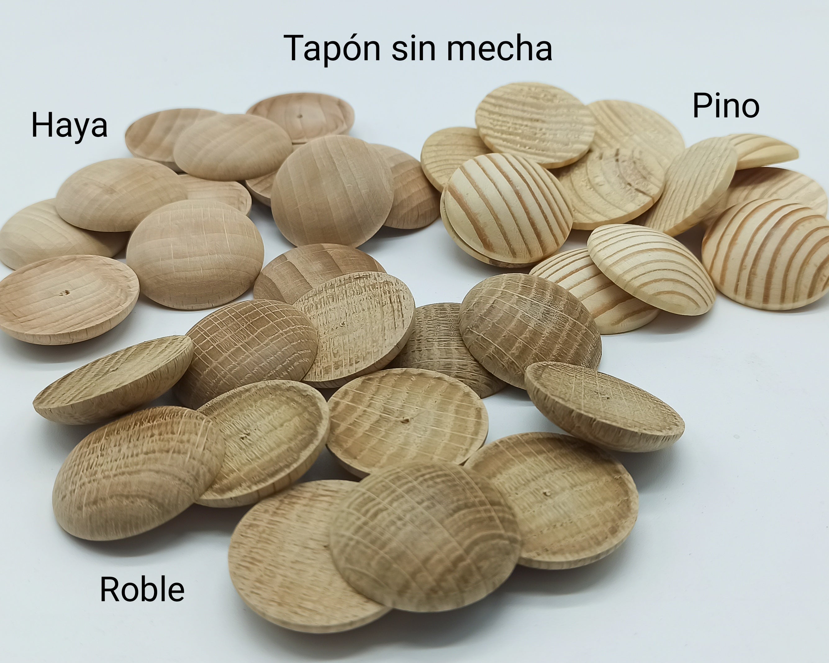 Tapones De Madera De Roble Con Mecha 15-20 Mm | Leroy Merlin