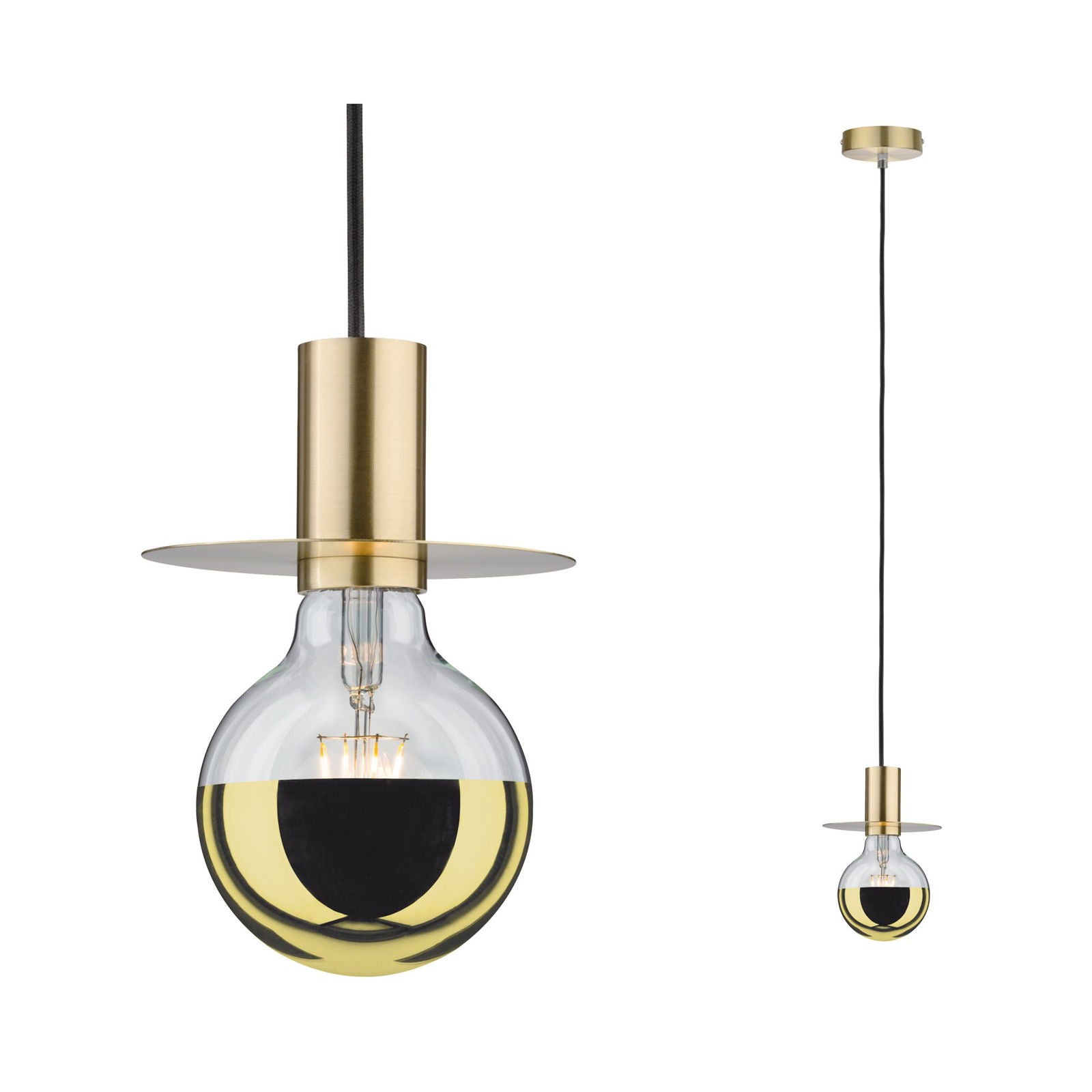Suspension Luminaire Bo Concept En Laiton Brossé - Occasion En Bon état