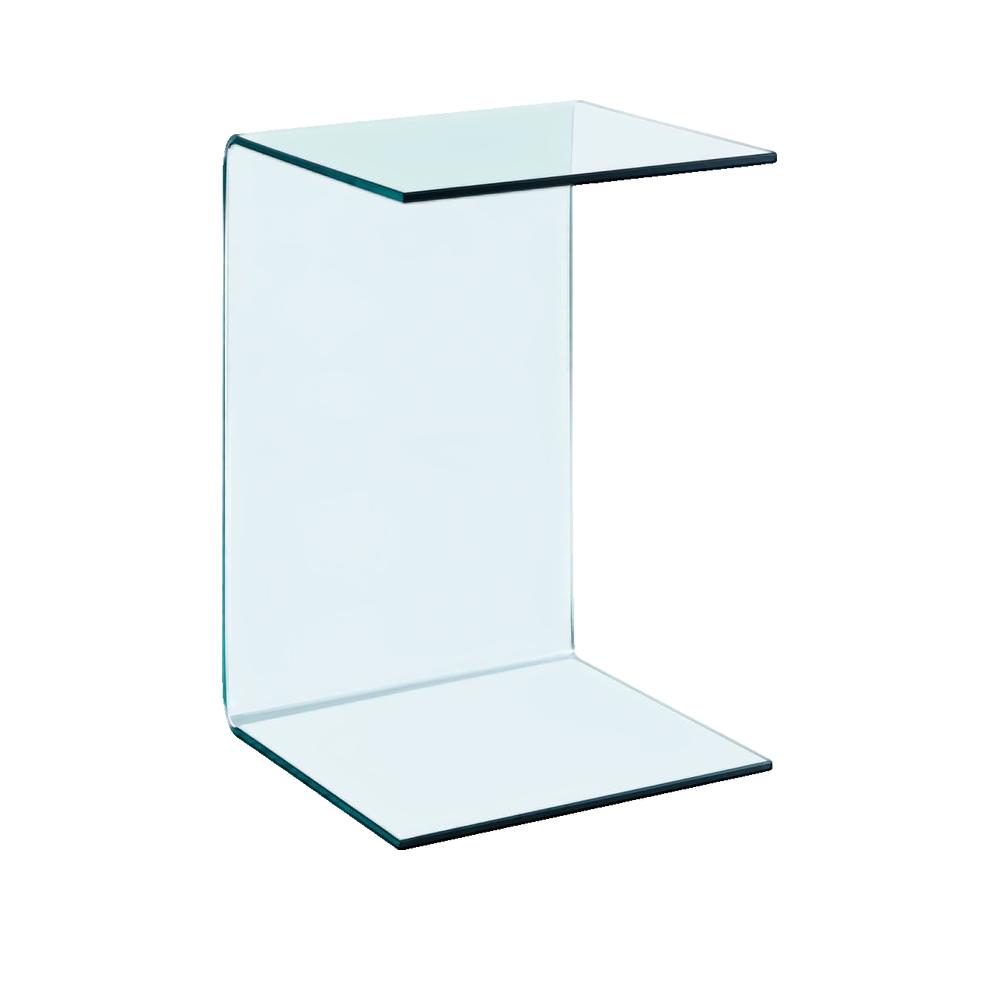 Vidaxl Mesa Auxiliar De Vidrio Templado 40X40x60 Cm , Leroy Merlin