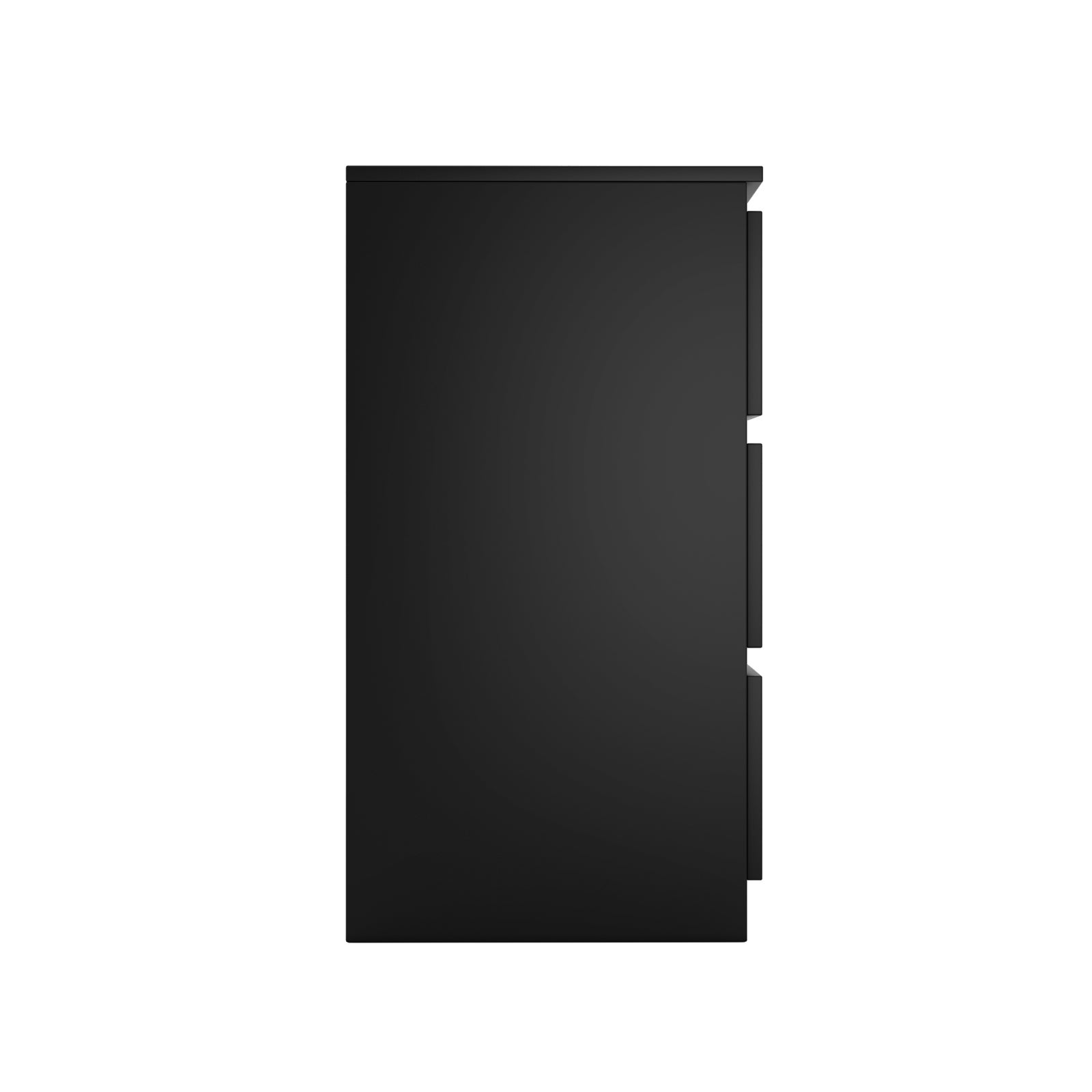 Commode moderne avec 3 tiroirs Malwa M3 - Noir - 3