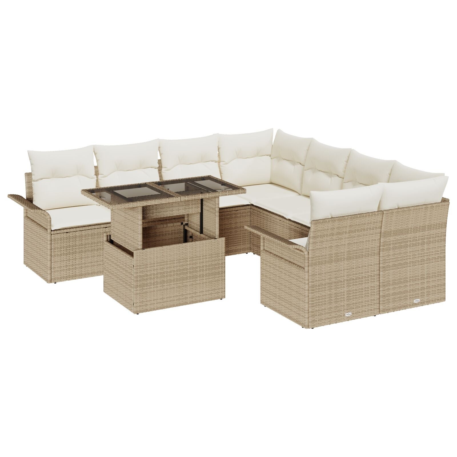 HANSE Home Set Di 15 Tappetini Per Gradini | Fancy | Colore Nero | 23x65x0,7 Cm | Polipropilene | Adatti Per Riscaldamento A Pavimento - 2