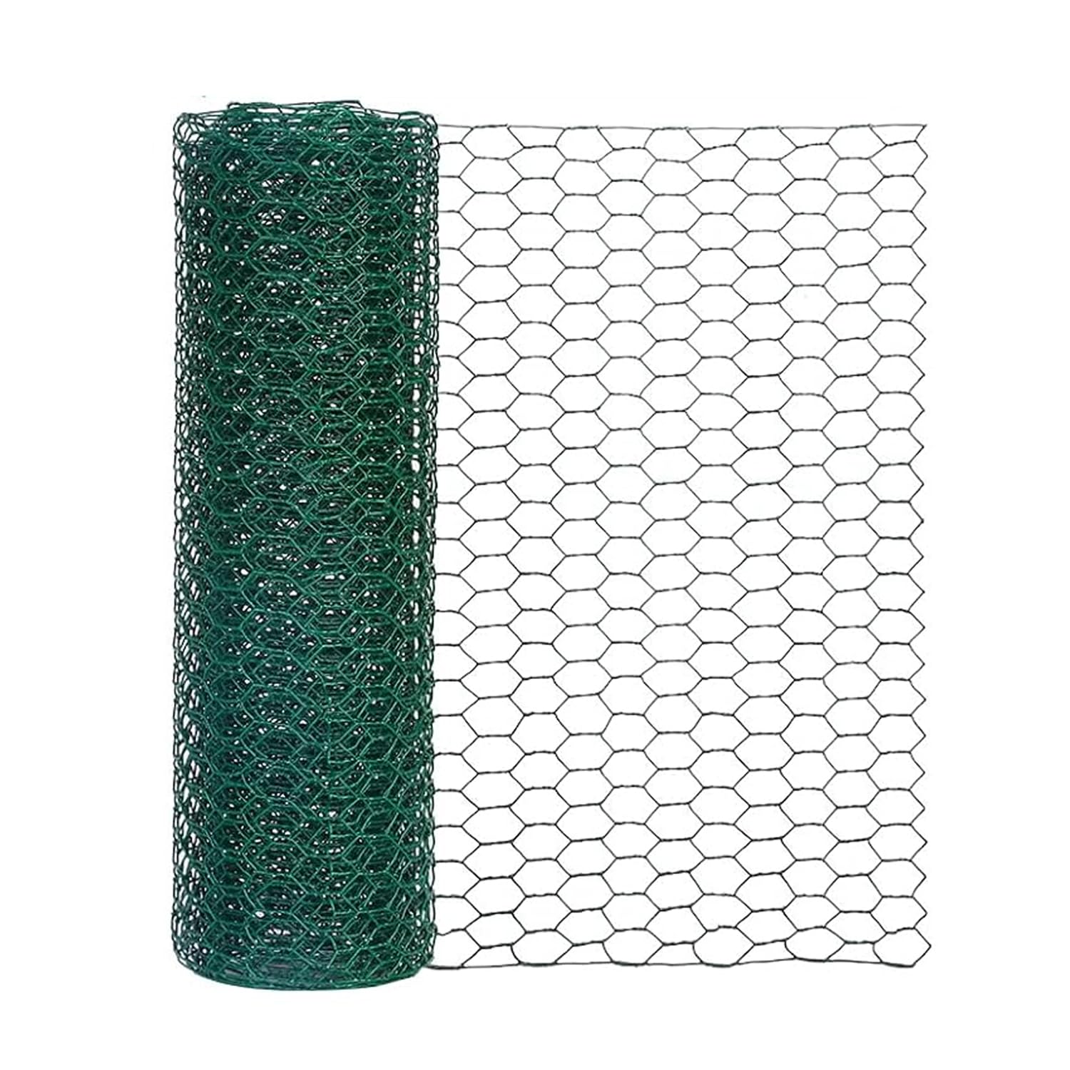 Grillage Poulailler Galvanisé - Rouleau 40x1520cm - Maille Hexagonale 0.6mm - Pour Jardin Et Ferme